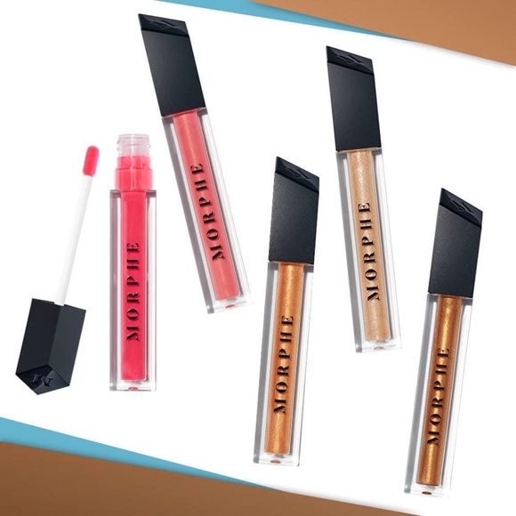 🌺Morphe “Hot Tropic” Lip Gloss Set - Picture 4 of 8